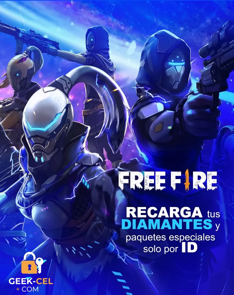 Recarga directa de diamantes Free Fire