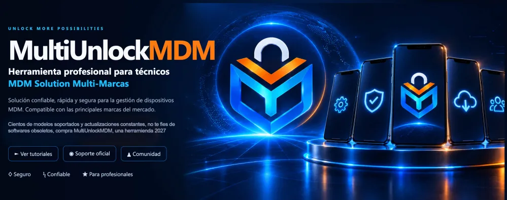 MultiUnlock MDM Licencia y Créditos