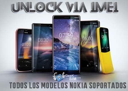 Código NCK para Liberar Nokia Worldwide - Desbloqueo por IMEI
