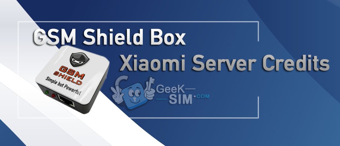 GSM Shield Xiaomi Créditos Auth Server imagen principal