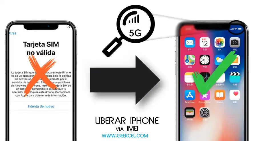 Interfaz de liberación iPhone por IMEI - Servicio de desbloqueo Tigo Guatemala
