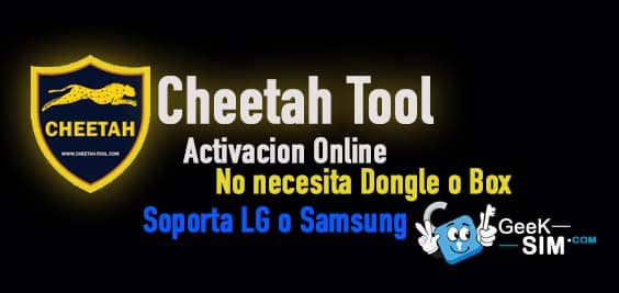 Cheetah Tool Activación & Créditos imagen principal
