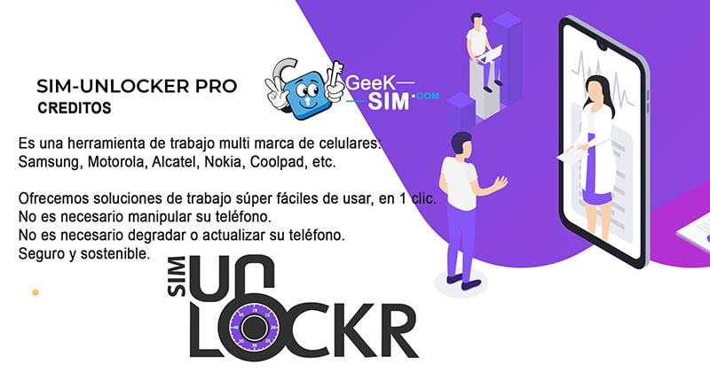 Logs SIM Unlocker Pro Operaci&oacute;n